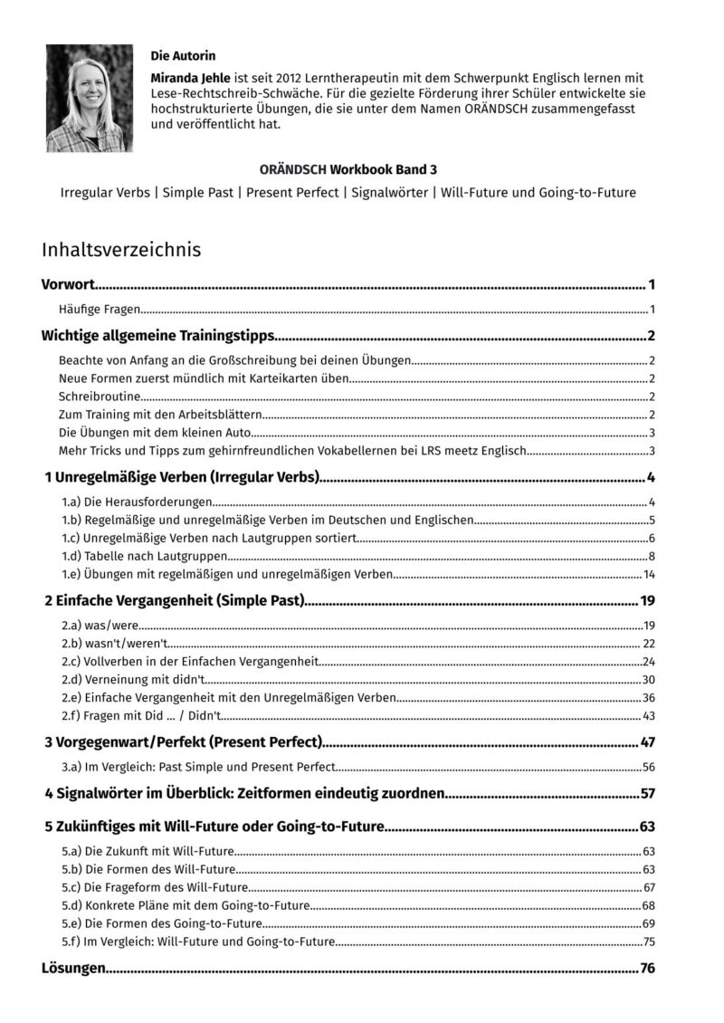 simple past übungen pdf