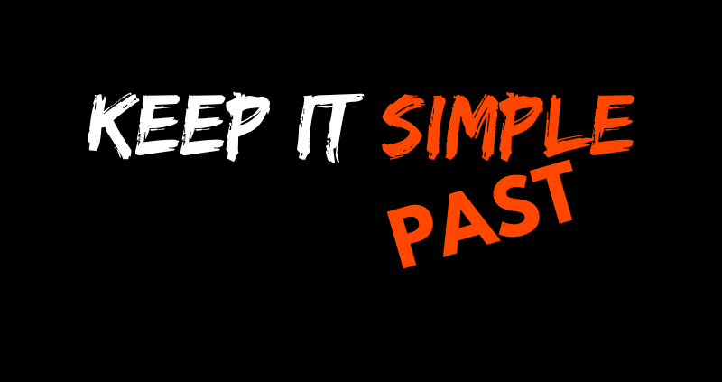 Beitragsbild zum Simple Past Artikel Keep It Simple Past